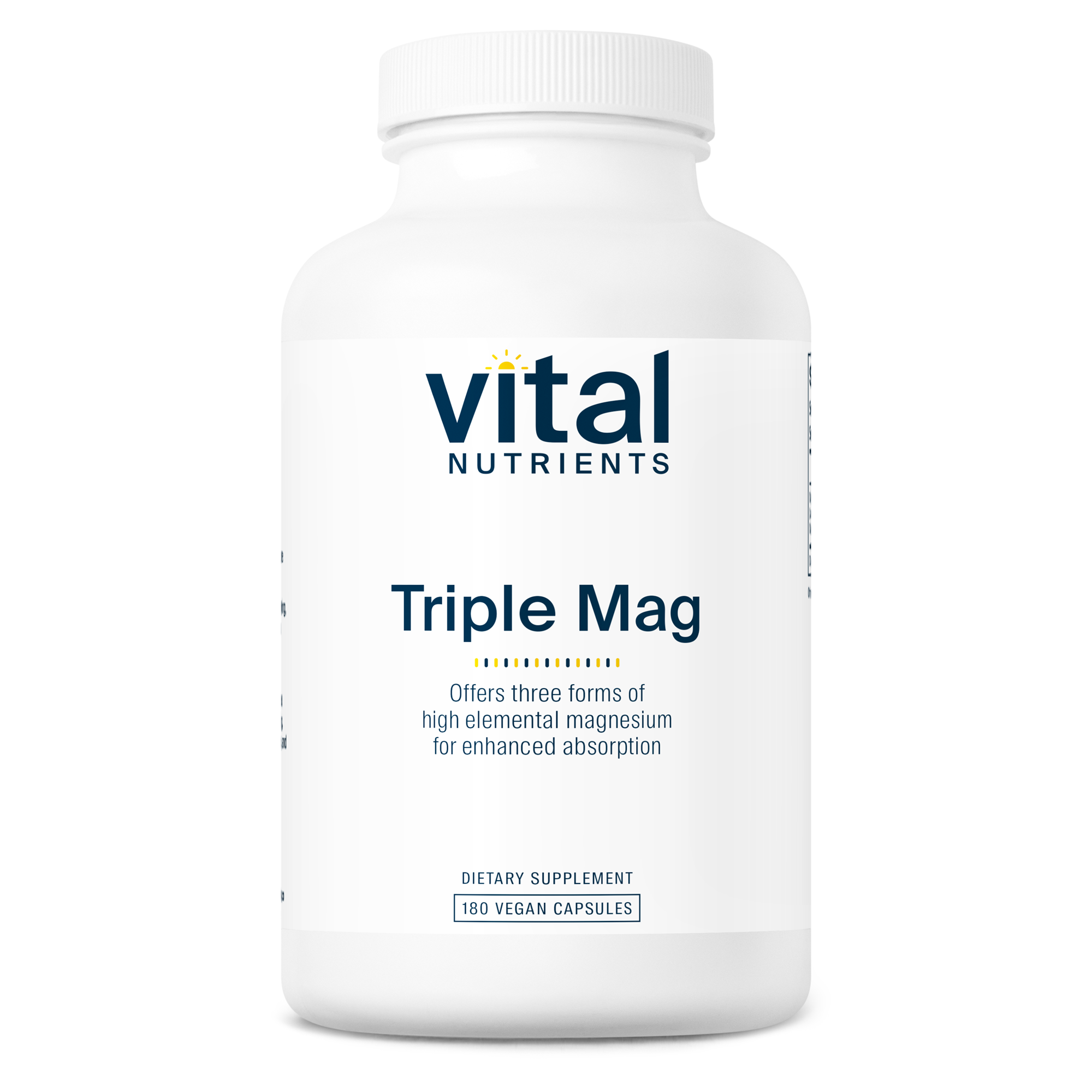 Vital Nutrients Triple Mag Bottle Front